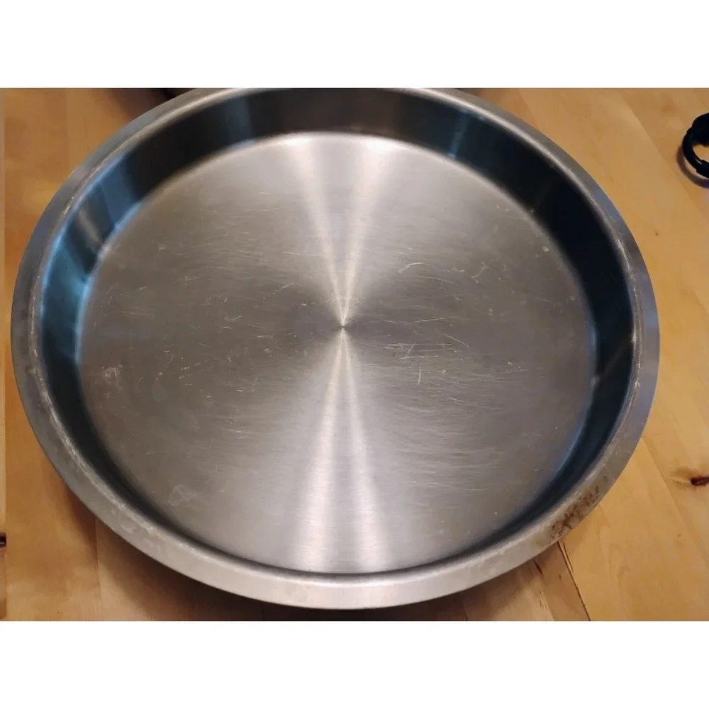 Vintage Amway Queen 6 QUART Stockpot 18/8 Stainless Steel Multi Ply USA